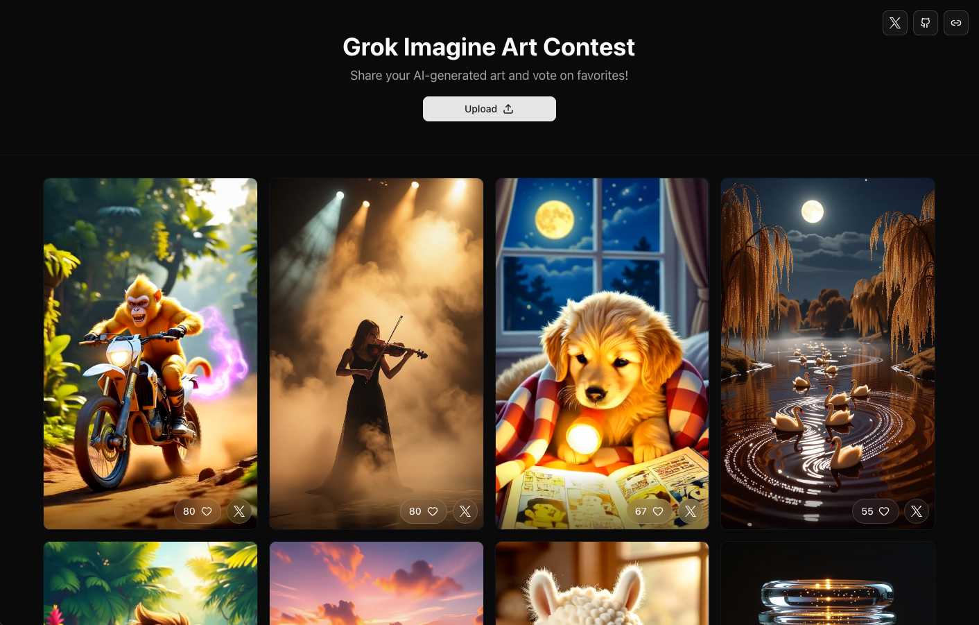 Srikanth nani Grok Imagine Art Contest project